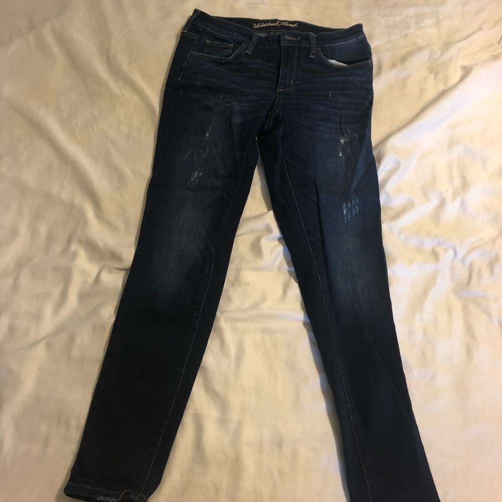 Size 4 mid rise skinny jeans